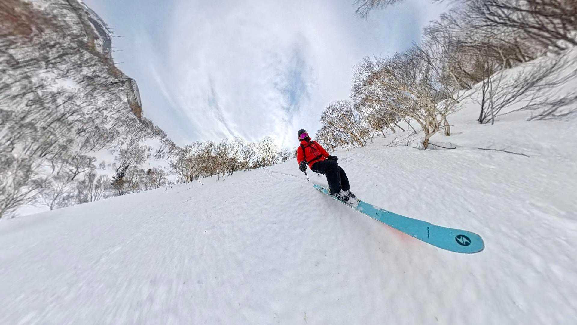 カブdeスキー❗️風に流され手稲界隈へ / 道民1号の登山データ | YAMAP