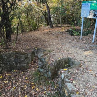 高射機銃陣地跡
穴がボコボコとあります
あんまり想像したくない跡です