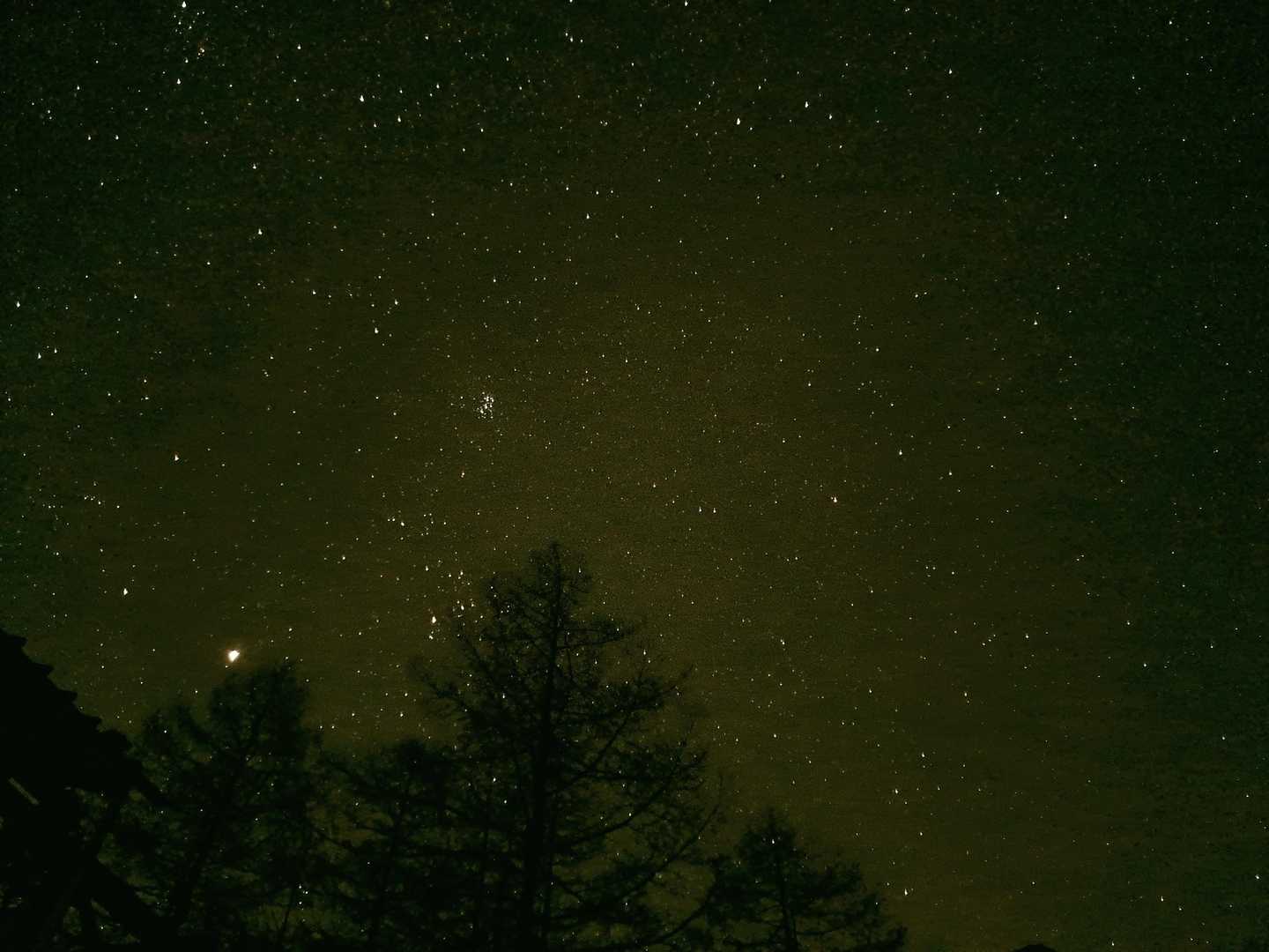 星空が綺麗☆