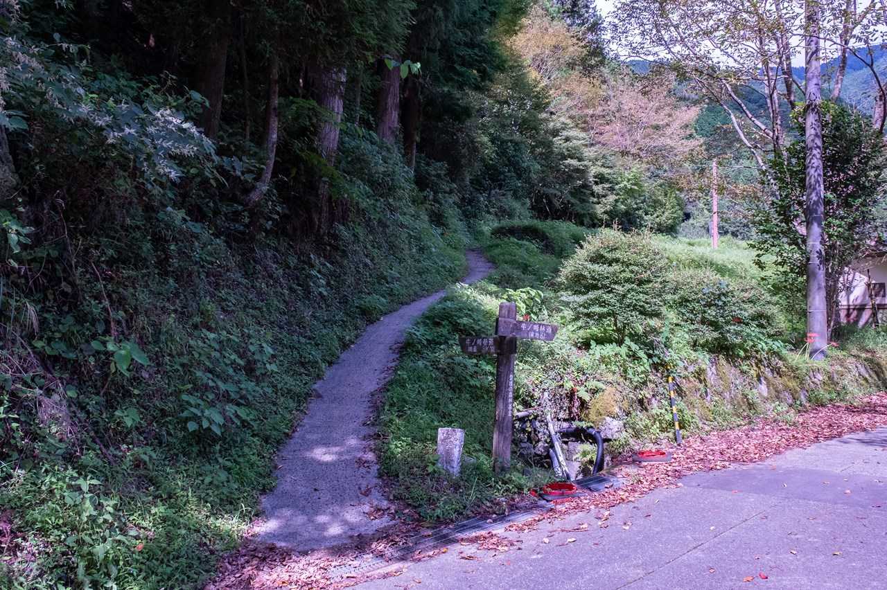 ここが登山口です