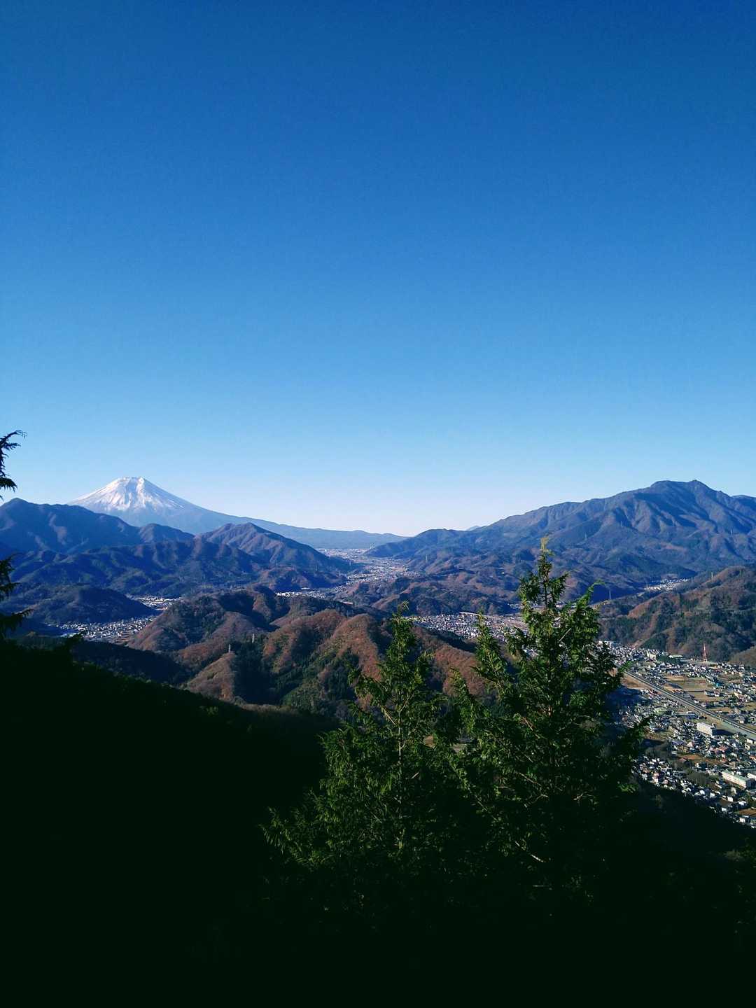 九鬼山 往復コースの写真