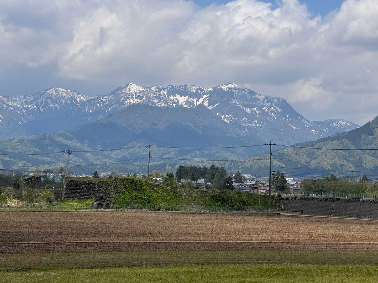 電車に乗れない代わりに
雄大な景色を堪能しながら、カロリー消費