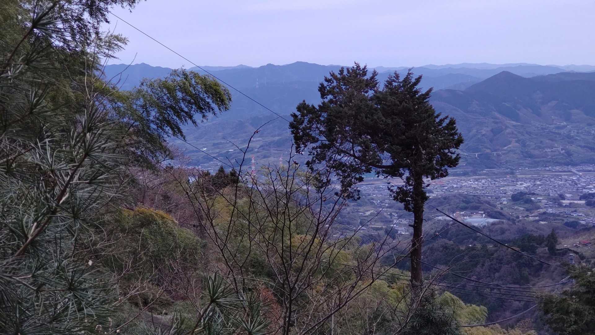 眼下に橋本市方面