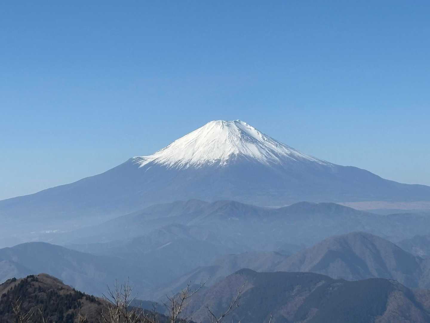 年明けにふさわしい霊峰富士の勇姿🎍🎌