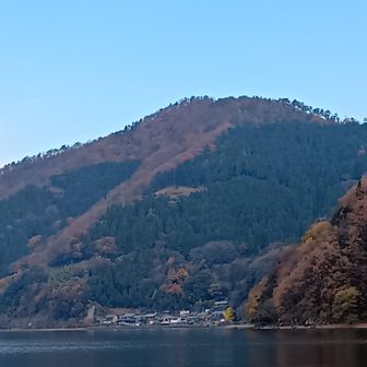 賤ヶ岳(⚠️リフトは来年4/20頃まで運休で駐車場と山頂にあるトイレは、使用出来ません！)
麓に有る山梨子(最終目的地)