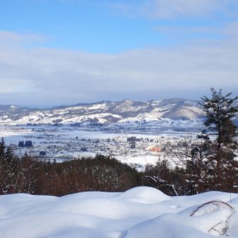 増田方面の眺望
青空が広がってきました