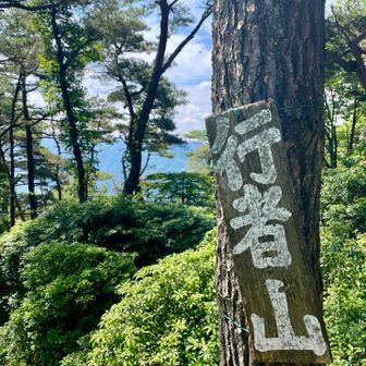 地元の方の行者山は多分ここ
標高もちょっと高い