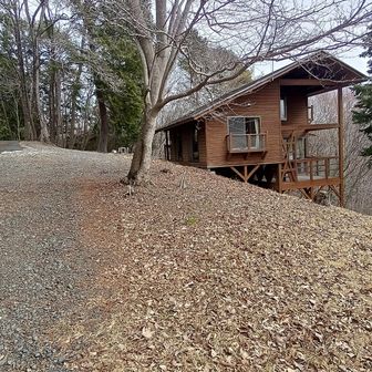 大きく立派なコテージが何棟もある