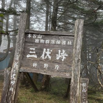 峠まで戻ってきました
ここから烏帽子岳行けるみたい
いつかまたこよう