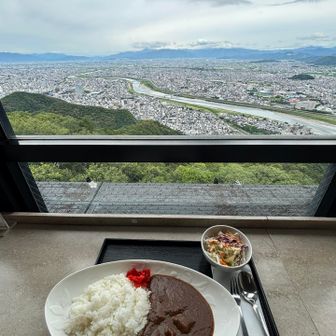 金華山♯3 展望レストランで絶景カレー🍛 / やのけんone の登山データ