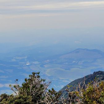 湯布院盆地方面は綺麗に見える💙
奥の方はくじゅう連山