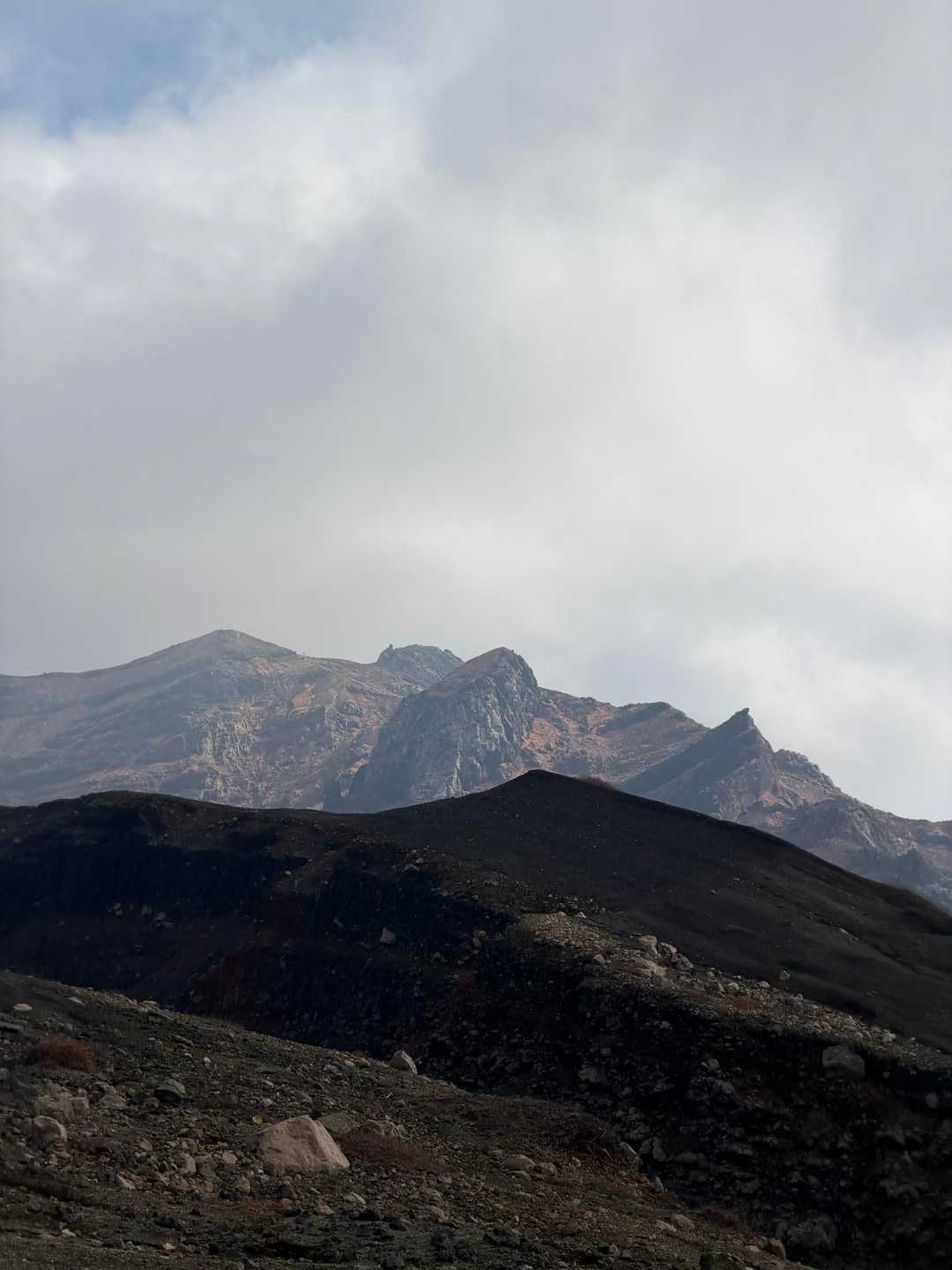 中岳-砂千里登山口 往復コースの写真