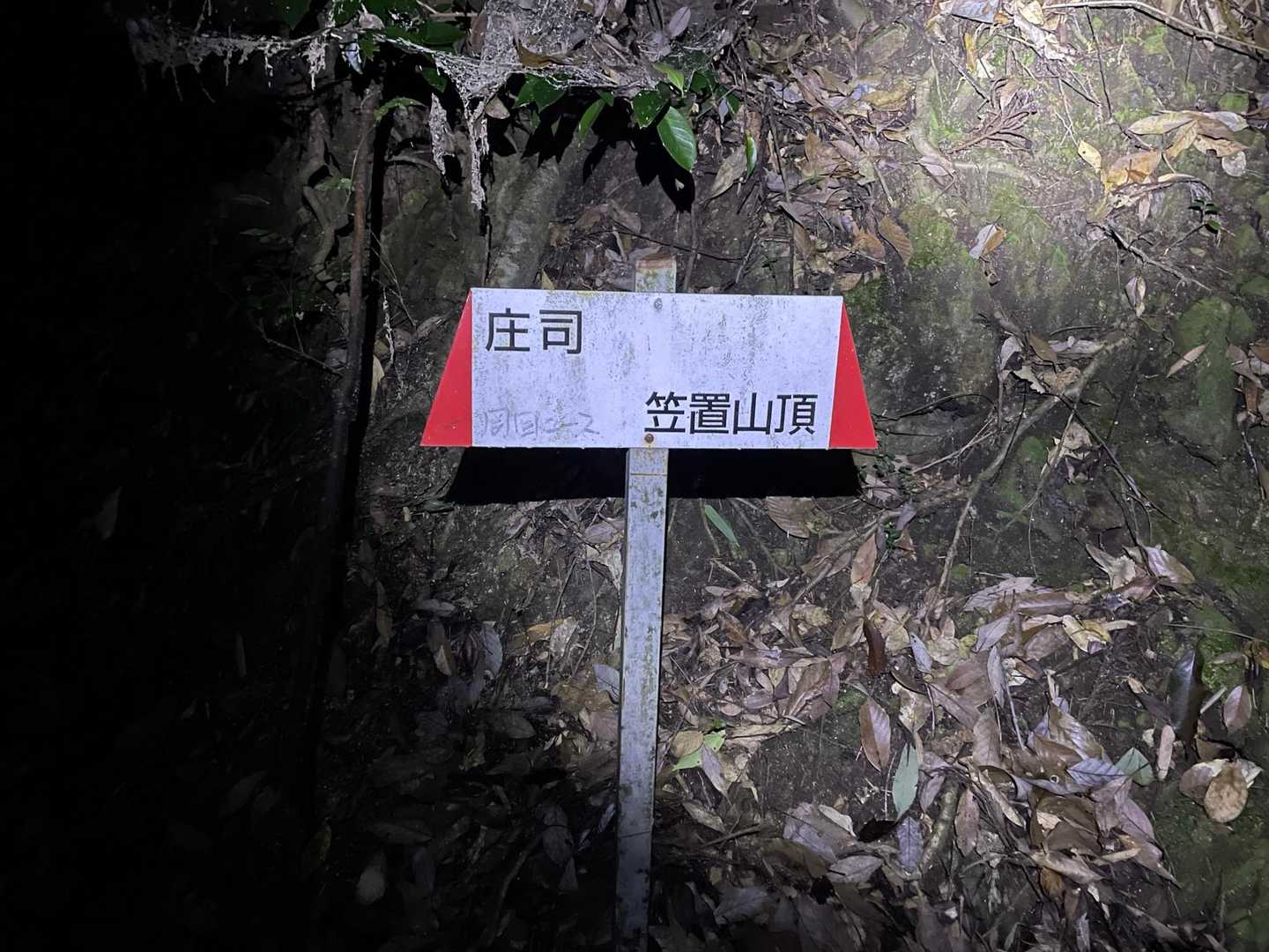 笠置山 往復コースの写真