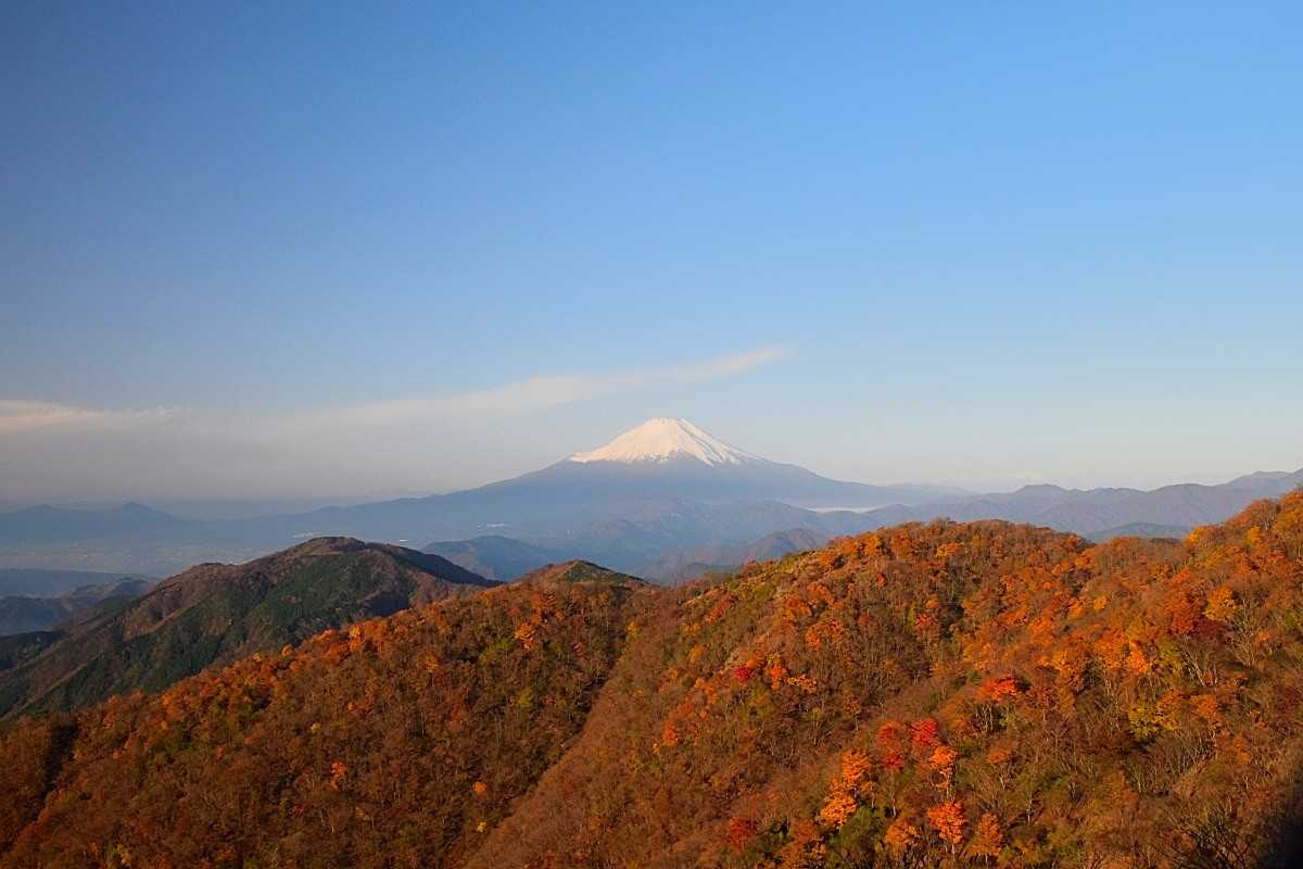 鍋割山の写真