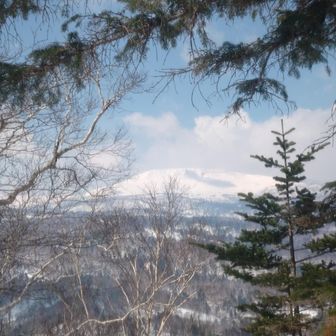 無意根山
ここから4時間半後、登頂することに。