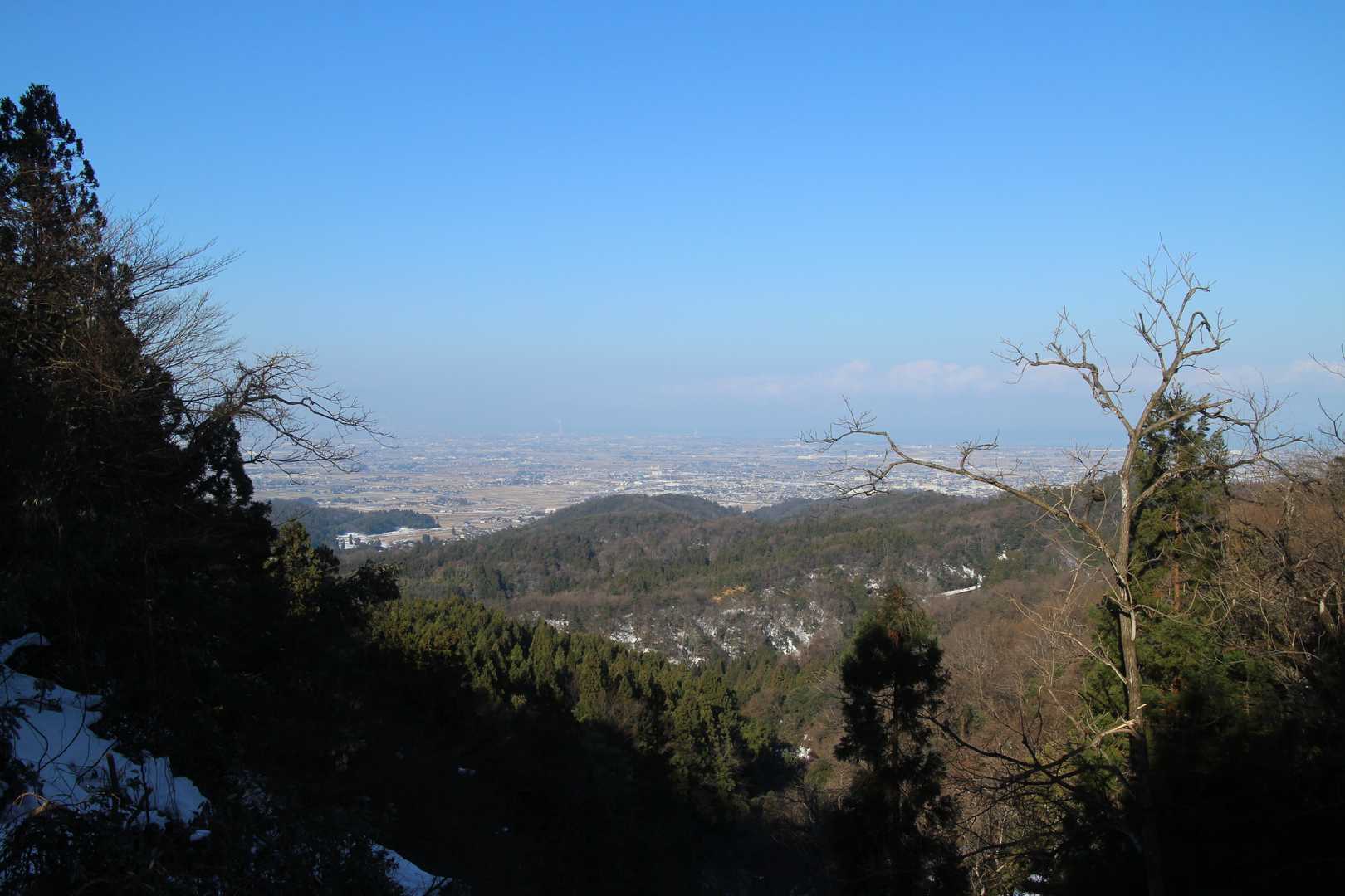 城ヶ平山大岩側登山口-城ヶ平山 往復コースの写真