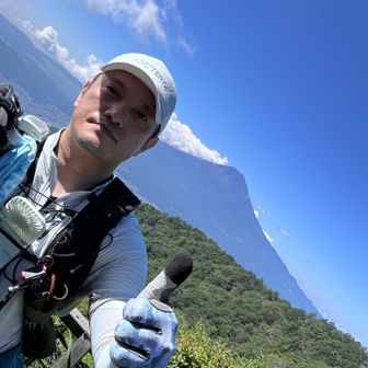登った先には三ツ峠山荘🛖の休憩所が
撮影スポットになってました📸