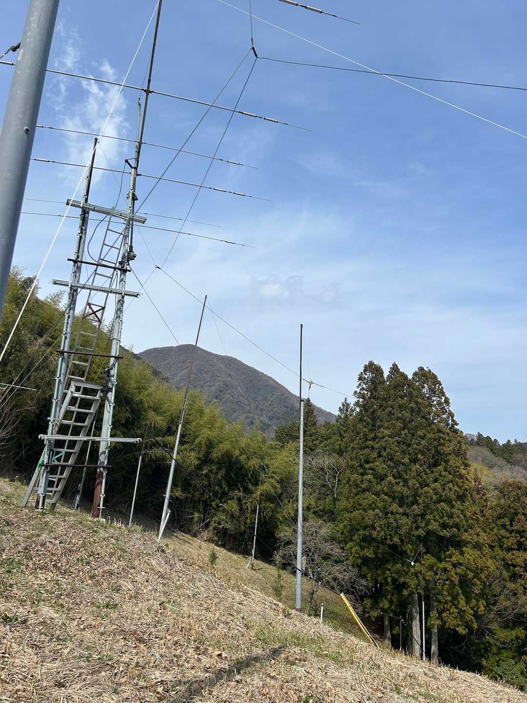あの山から下山して来ました