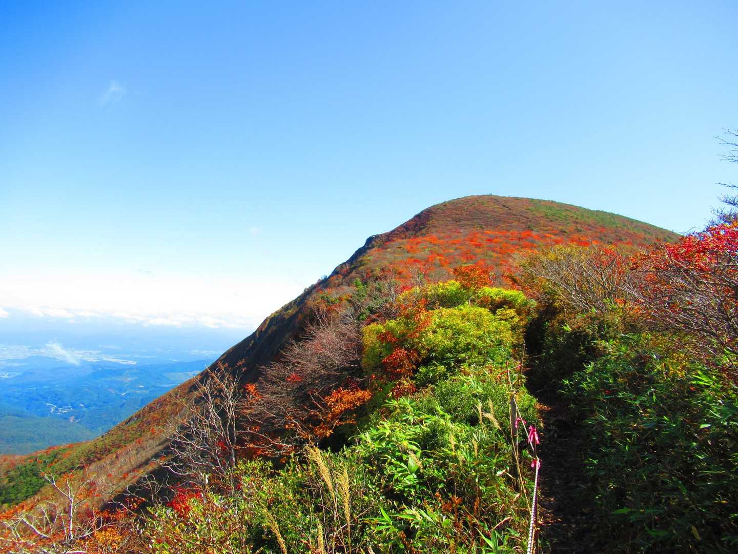 安達太良山登山口-旧土湯峠-鬼面山 往復コースの写真