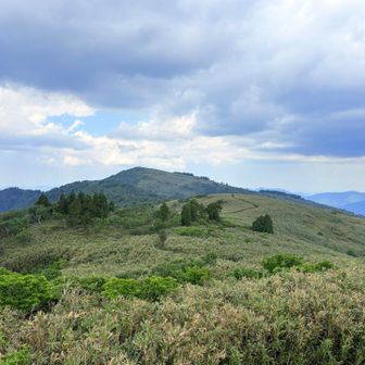 展望台から氷ノ山山頂⛰️