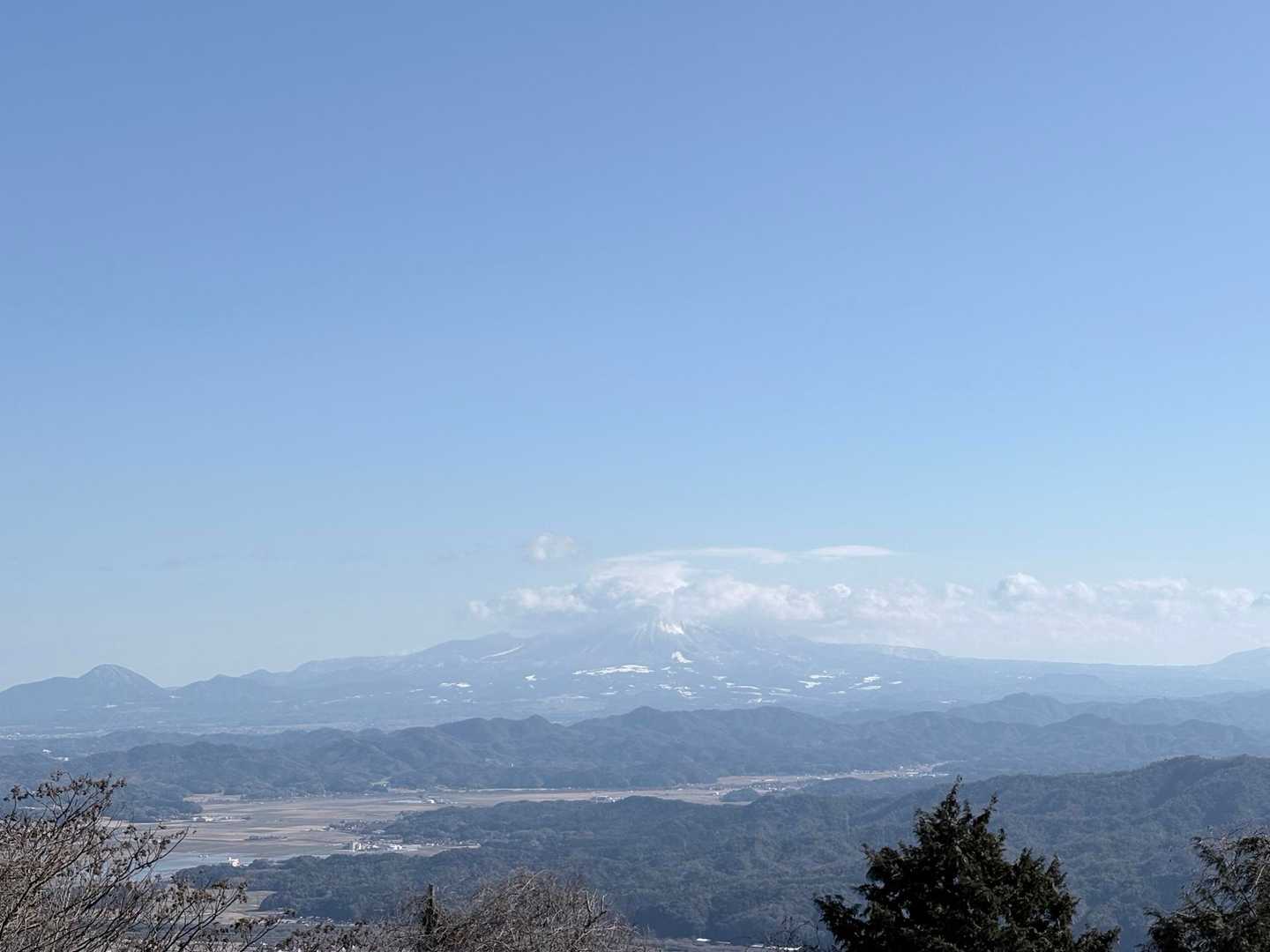 大山も風が🌪️