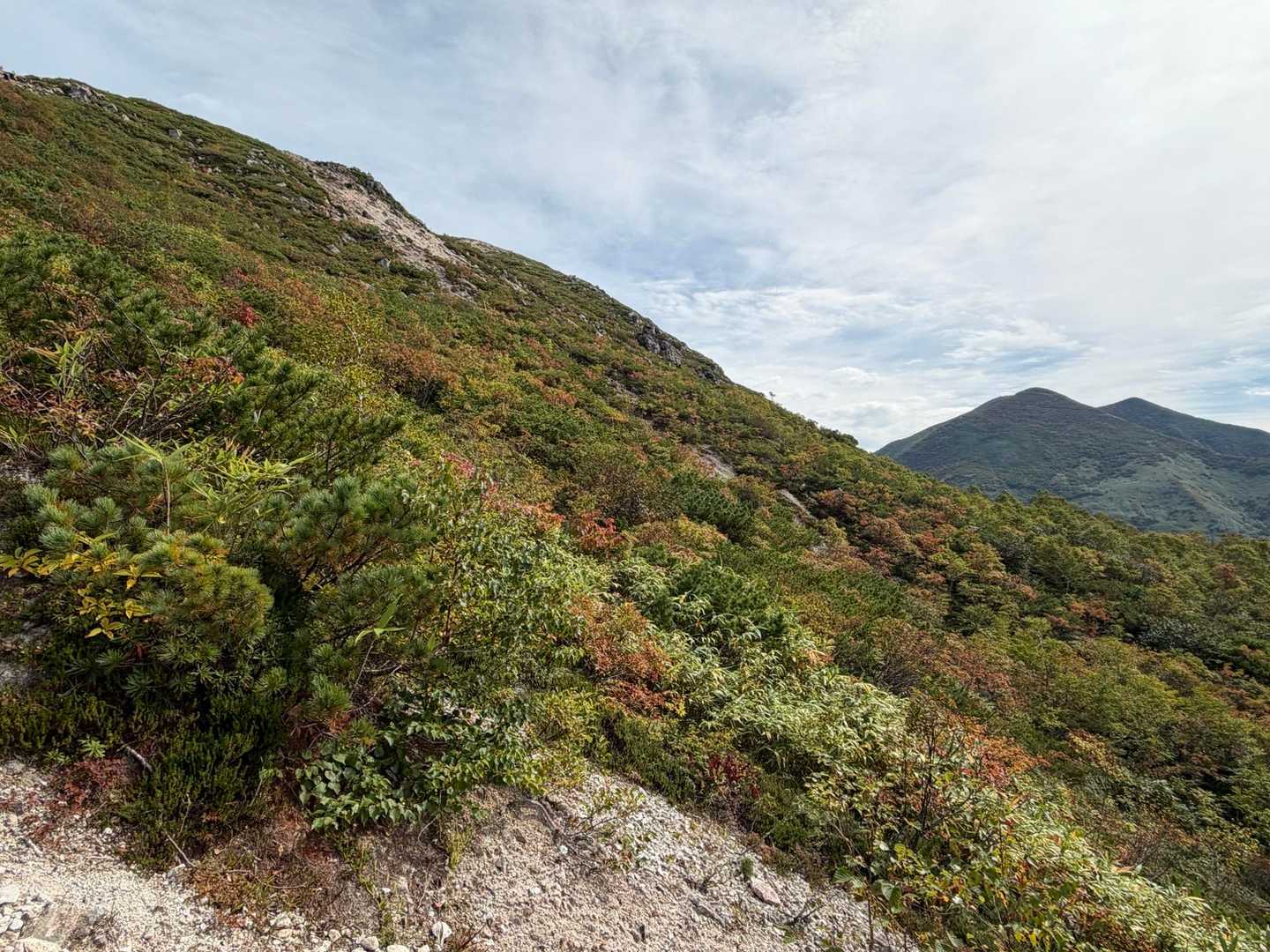 程よく風もあり♪快適登山からの〜