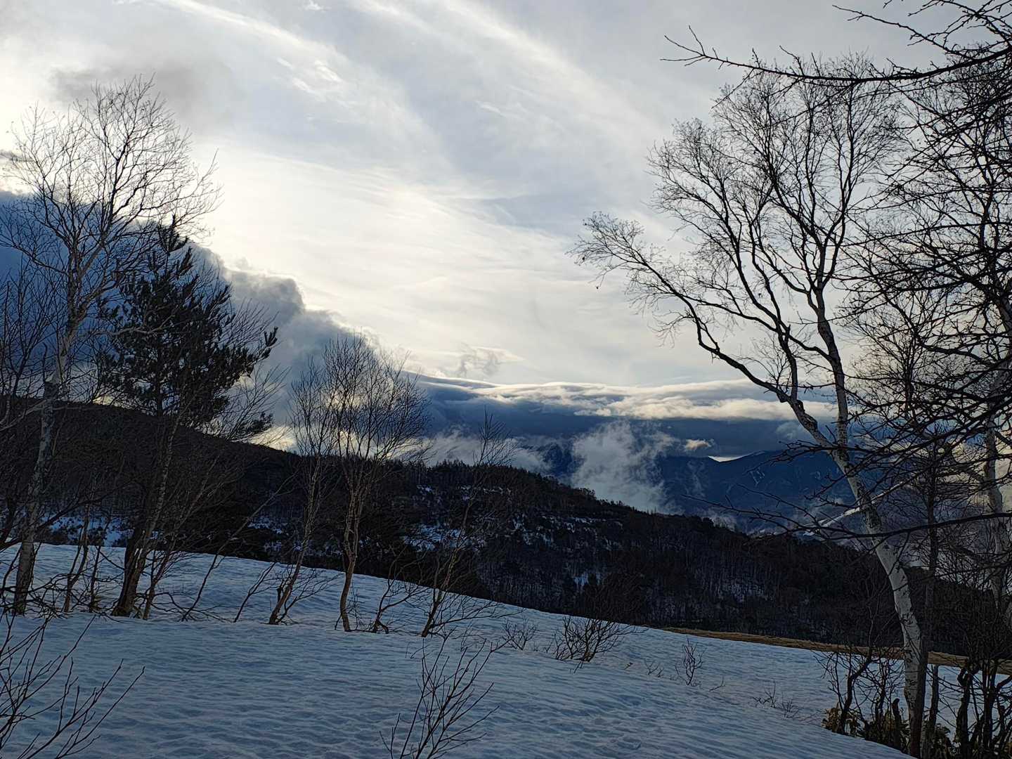 今日一番の空
このまま、晴れ☀️ると思っていたら…