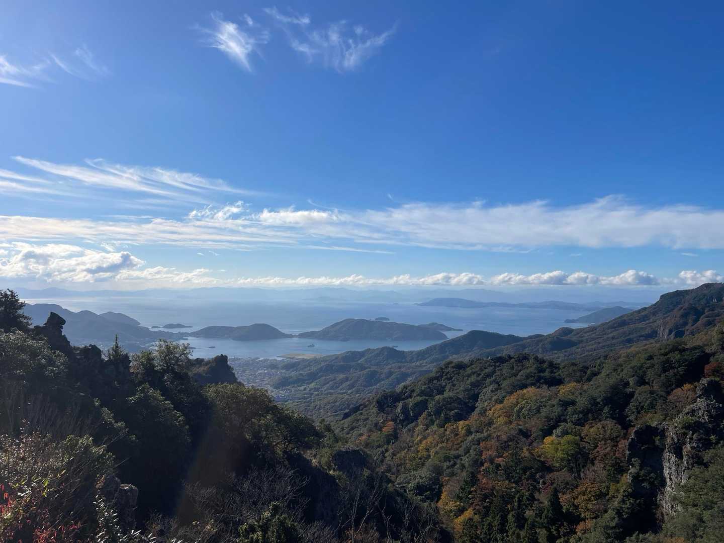 こううん駅登山口-星ヶ城山登り口-阿豆枳島神社-三笠山-阿 縦走コースの写真