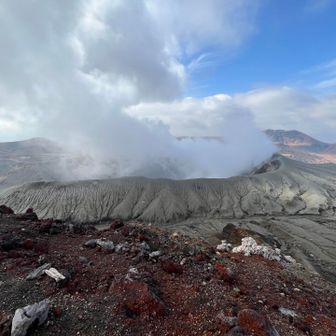 火口見ていられる
この場所も好き