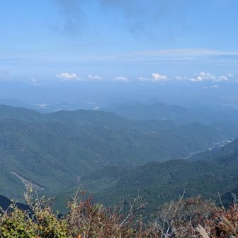 経ヶ岳山頂から
