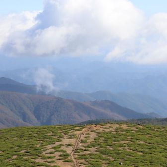 まだ行ったことは無いのですが、目の前に槍ヶ岳があったら、双六岳の天空の滑走路みたいと想像を膨らませてました😂