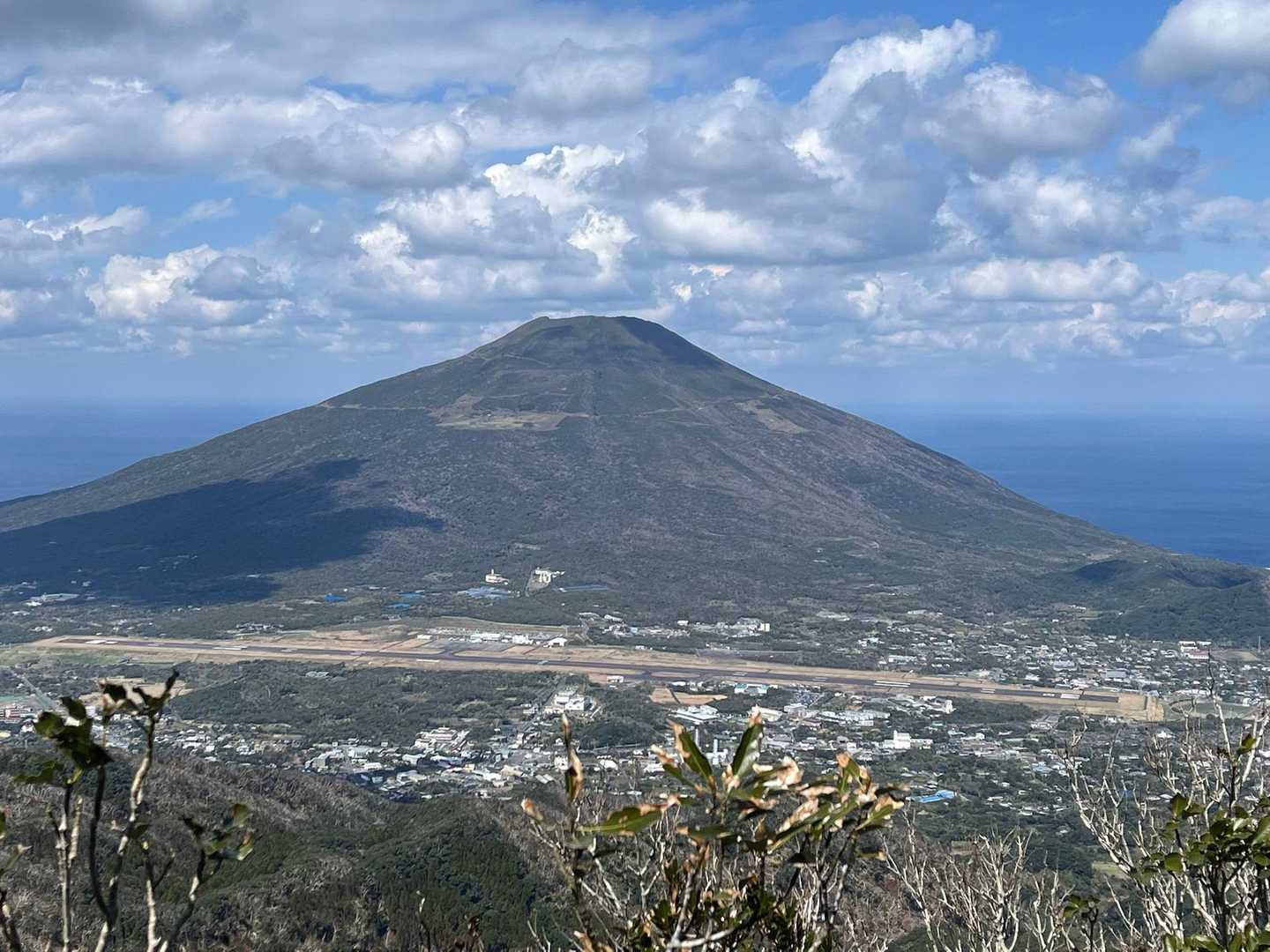 この後に登る八丈富士