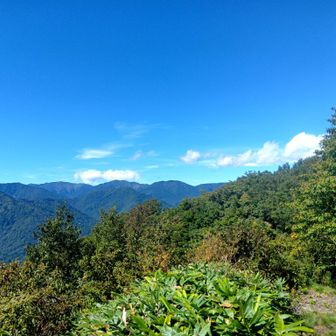 初日、松手山コース。
※4合目。
(前の写真の右側)