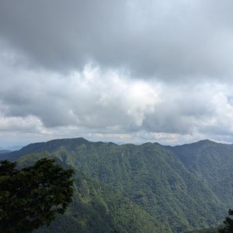 山上ヶ岳方面