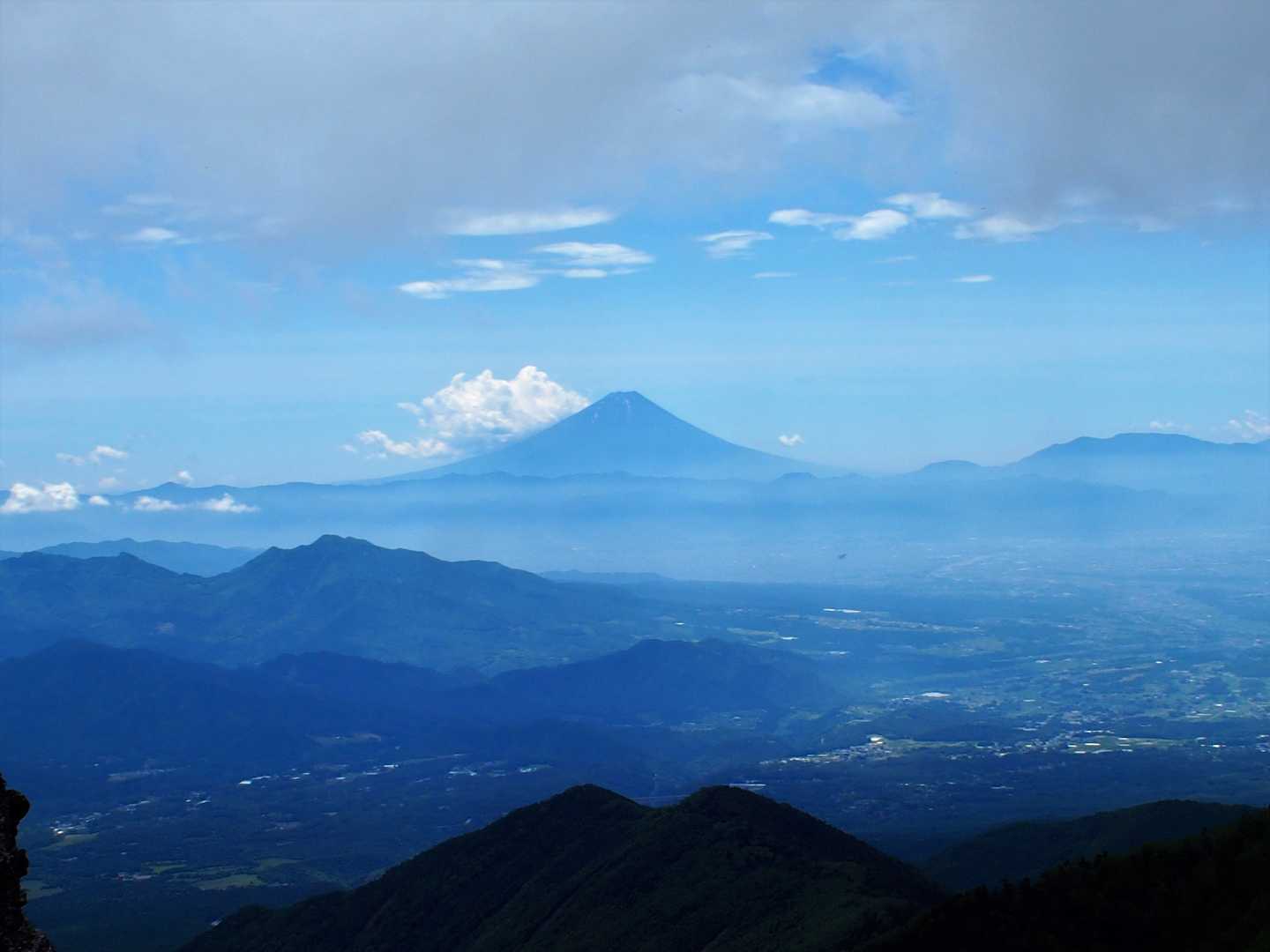 富士山見ながら💨