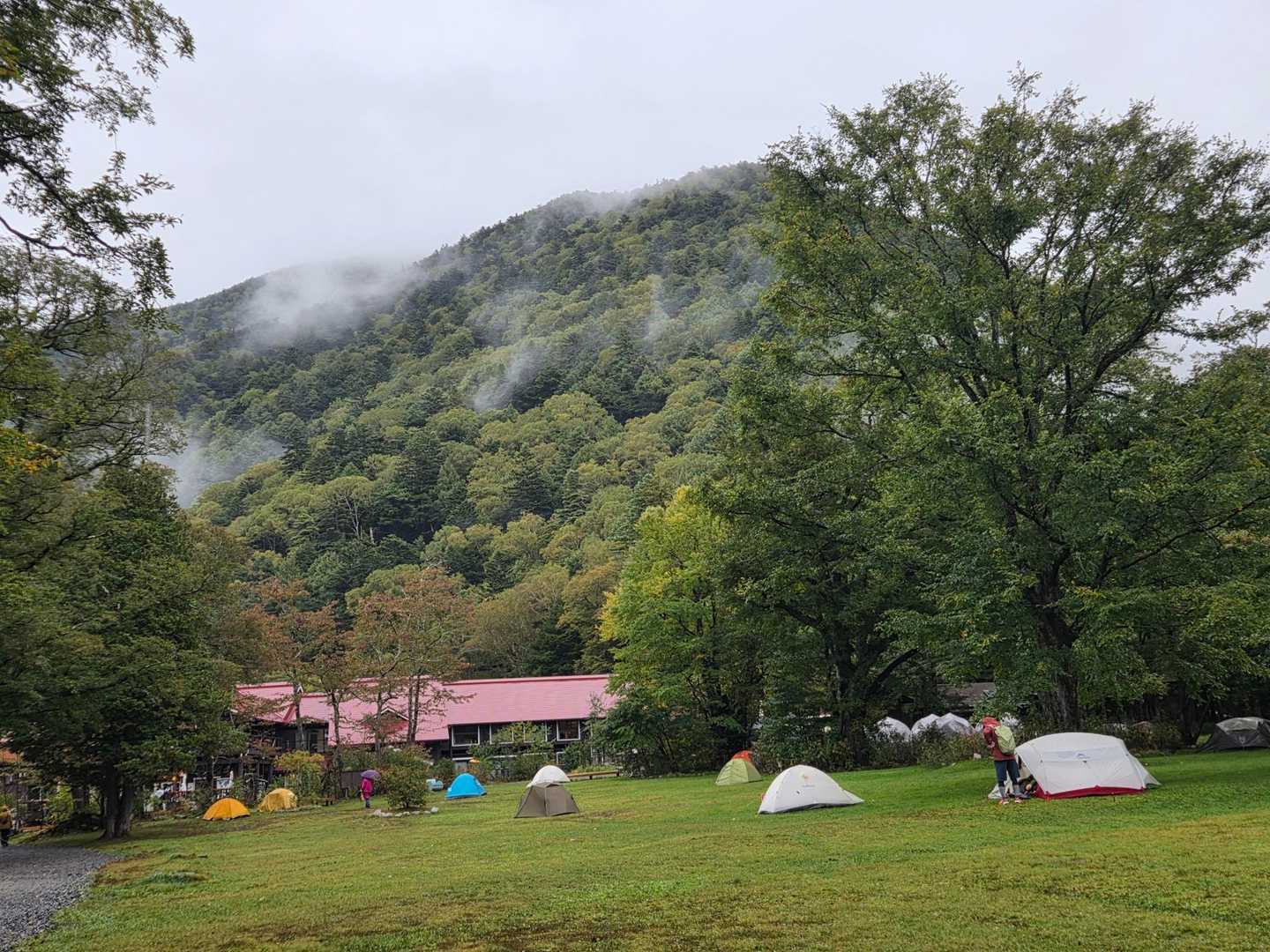 徳沢園に到着⛺
