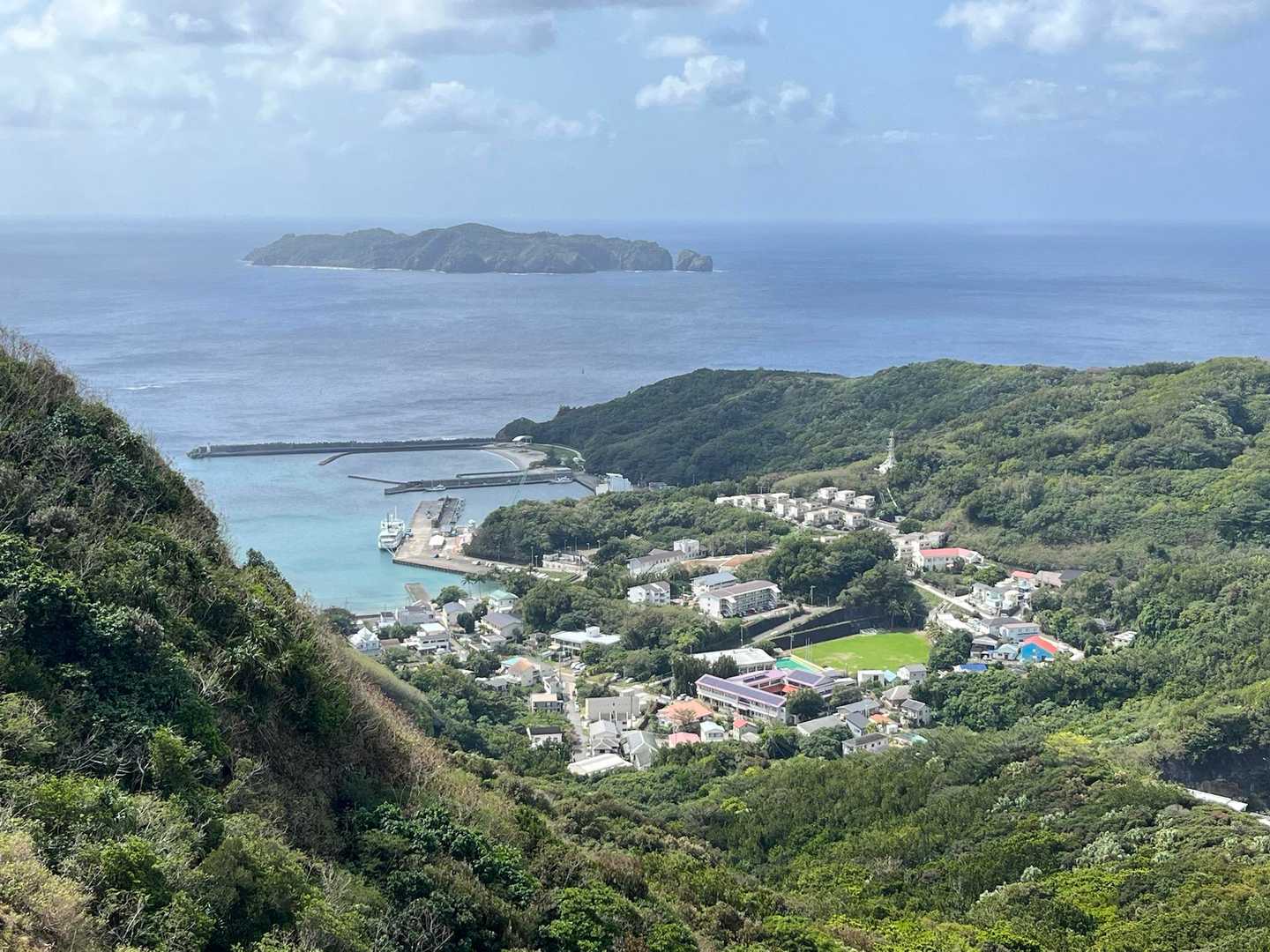 母島の集落