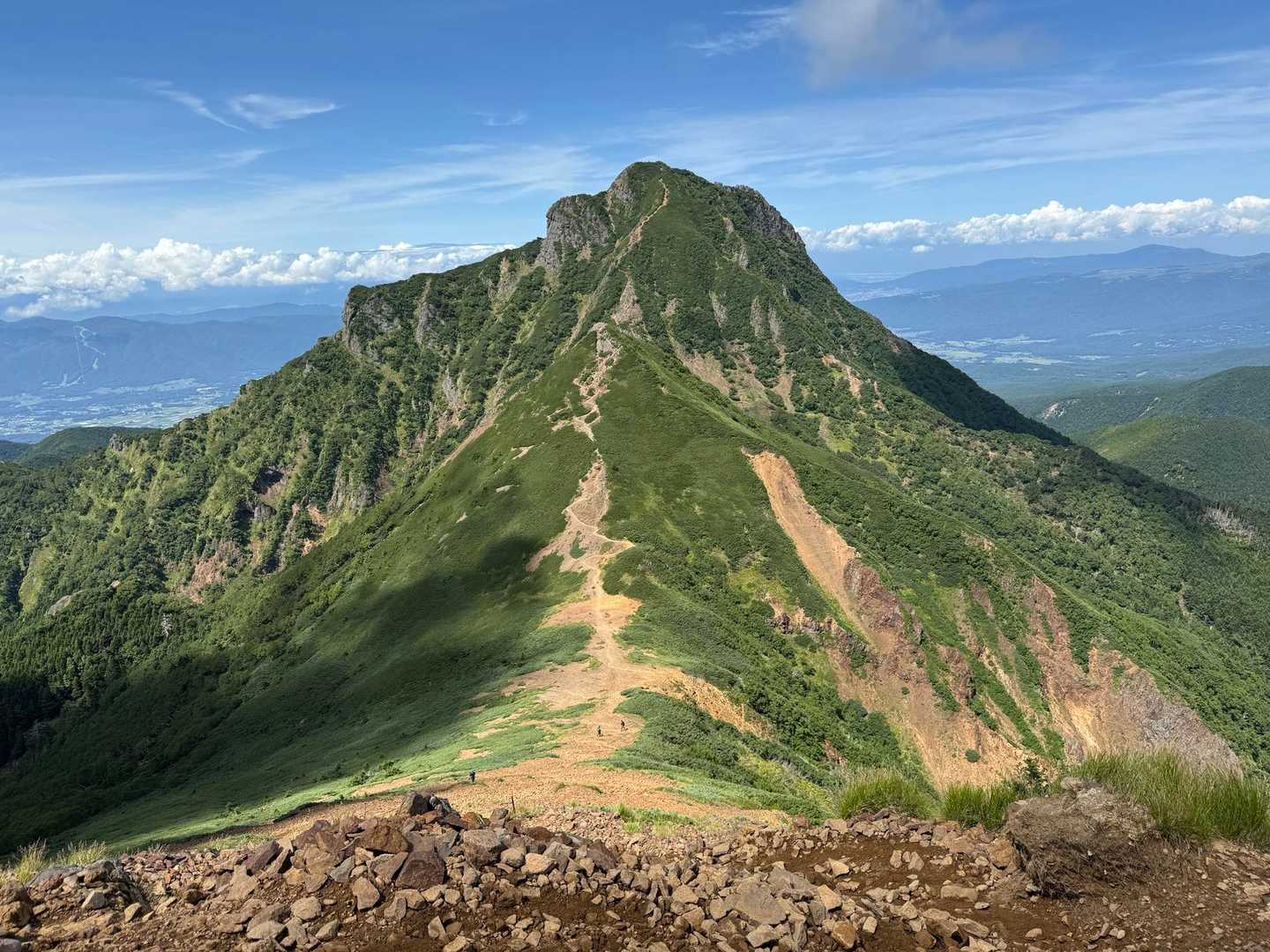 南沢-赤岳-地蔵ノ頭-赤岳鉱泉-北沢 周回コースの写真