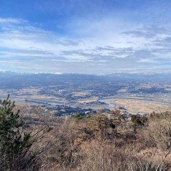 経塚山からの景色も良き(๑•̀ㅂ•́)و✧
