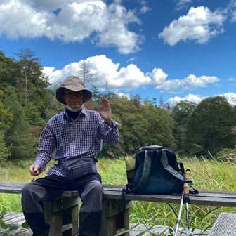 好天‼️ここは奥の湿原です。