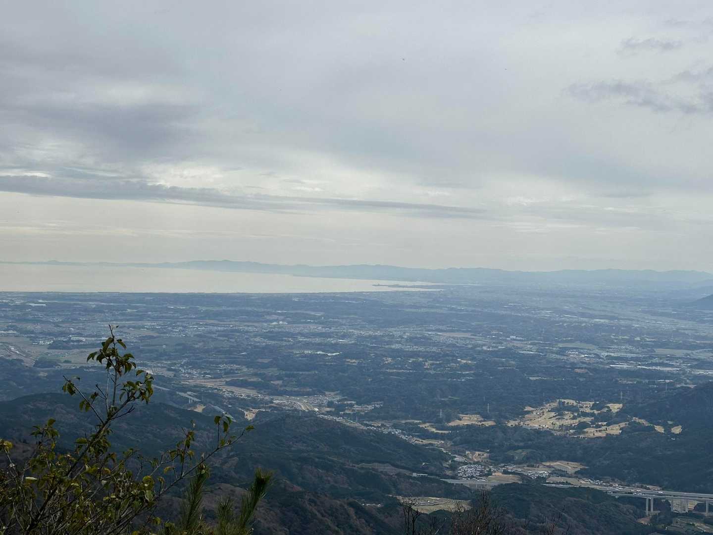 頑張ったらこの景色
伊勢湾、知多半島も見える‼︎