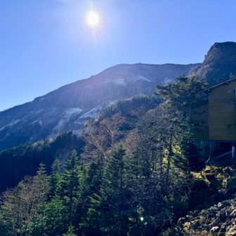 雲ひとつない青空でした
日向は暖かいですが、日陰や樹林帯に入るとひんやりしてます