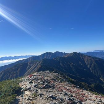 行ってみたいが下りが長く自信がない空木岳