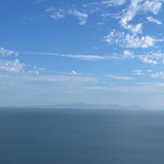 対岸の九州も見えるよ👀