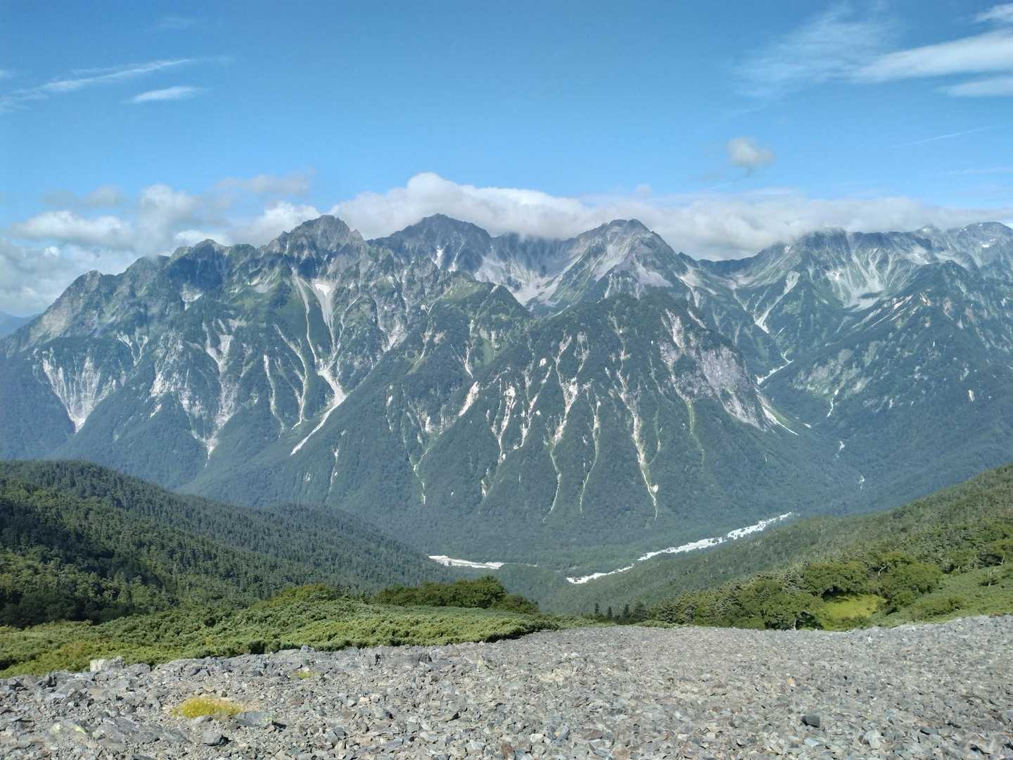 奥穂高　要塞だわ👼
これ登れるの⁉️
