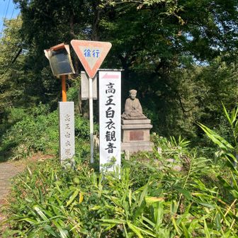 なんか、色んなところに石像があるね！