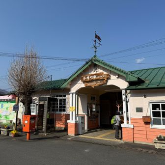 谷村町駅からYAMAPスタート▶️
今日はつるのルーツのチェックポイントもあるので大忙し😂