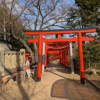 鳥居を抜けて最終目的地へ