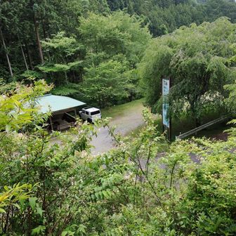 駐車場に到着