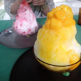 もちろん大きい方をチョイス🍧